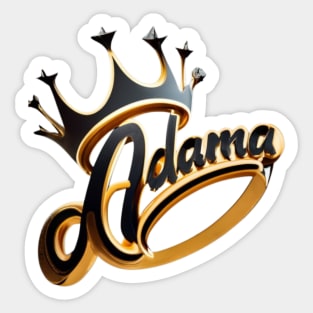 Ethiopian T-shirt Adama Sticker